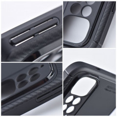 Kryt Carbon premium na XIAOMI Redmi Note 12 5G Elegant  Čierny