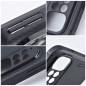 Kryt Carbon premium na XIAOMI Redmi Note 12 5G Elegant  Čierny