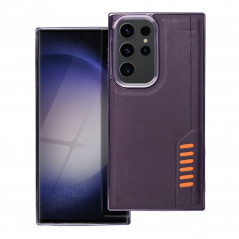 Kryt MILANO na Samsung Galaxy S23 Ultra 5G Tmavo fialový (purple)