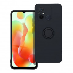 Kryt Silicone ring na XIAOMI Redmi 12C Čierny