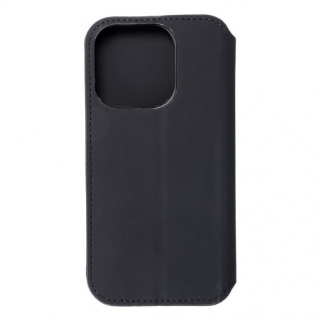 Peňaženkové puzdro Dual Pocket book na Apple iPhone 15 Pro Čierny