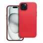 Kryt Leather Mag Cover na Apple iPhone 15 Plus Elegant  MagSAFE  Červený