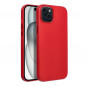 Kryt Leather Mag Cover na Apple iPhone 15 Plus Elegant  MagSAFE  Červený