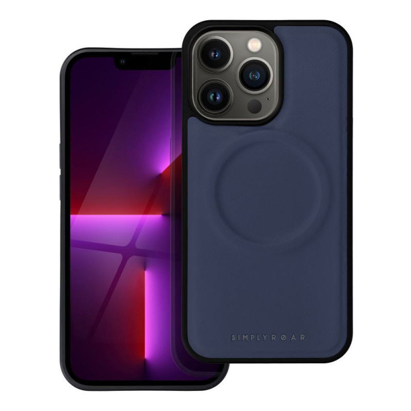 Kryt Roar Mag Morning na Apple iPhone 13 Pro Elegant  MagSAFE  Tmavší modrý