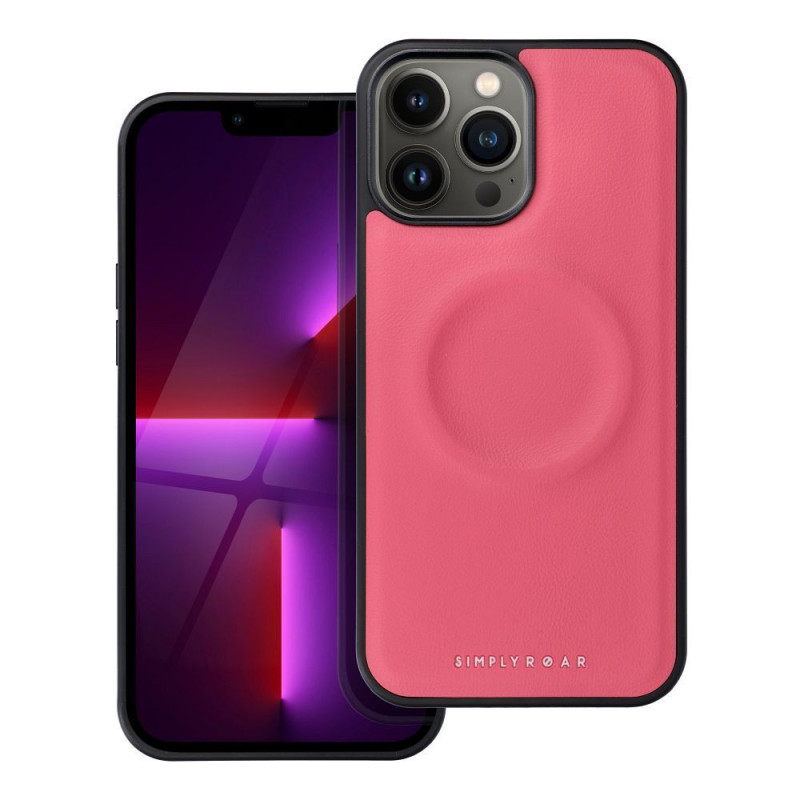 Kryt Roar Mag Morning na Apple iPhone 13 Pro Max Elegant  MagSAFE  Žiarivý ružový