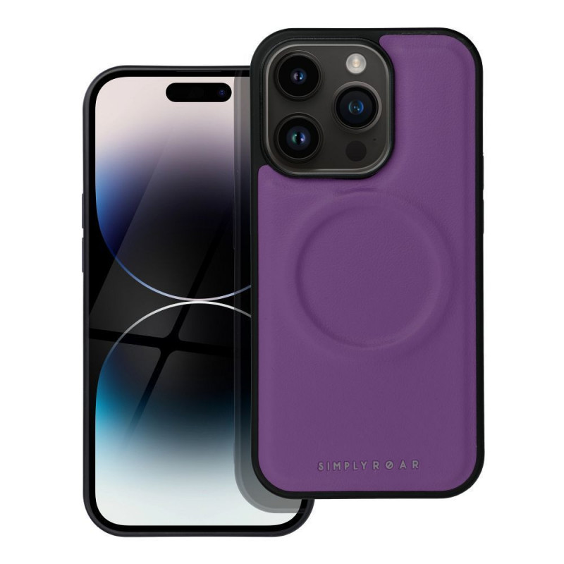 Kryt Roar Mag Morning na Apple iPhone 14 Pro Elegant  MagSAFE  Fialový (Purple)
