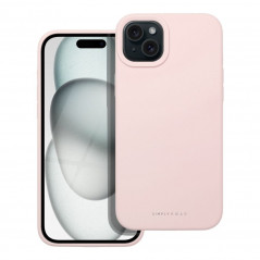 Kryt Roar Cloud-Skin na Apple iPhone 15 Plus Svetlo ružový