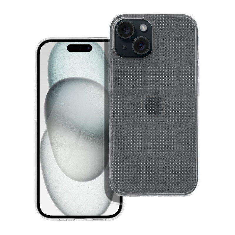 Kryt CLEAR 2mm BOX na Apple iPhone 15 Transparentný