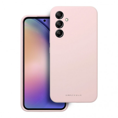 Kryt Roar Cloud-Skin na Samsung Galaxy A54 Svetlo ružový