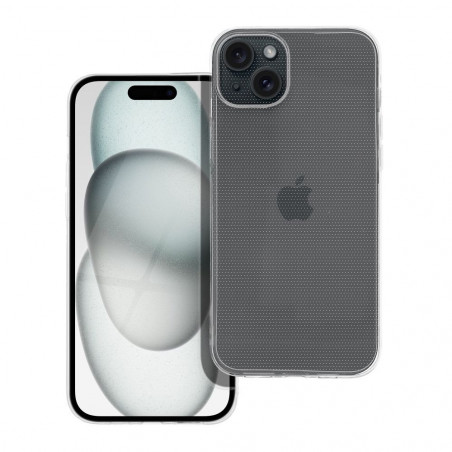 Kryt CLEAR 2mm na Apple iPhone 15 Plus Transparentný