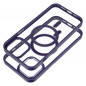 Kryt Color Edge Mag na Apple iPhone 12 Pro Max MagSAFE  Hlboká fialová