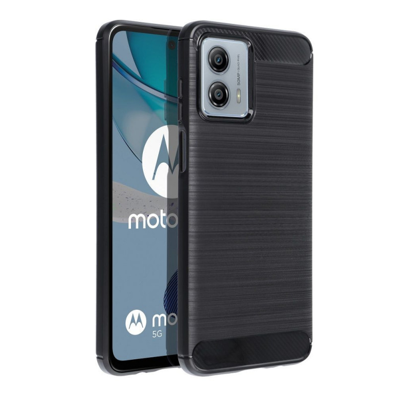 Kryt Carbon na Motorola Moto G13 Elegant  Čierny
