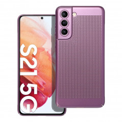 Kryt Breezy na Samsung Galaxy S21 FE 5G Fialový (Purple)