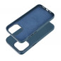 Kryt Leather Mag Cover na Apple iPhone 15 Pro Max Elegant  MagSAFE  Indigový modrý