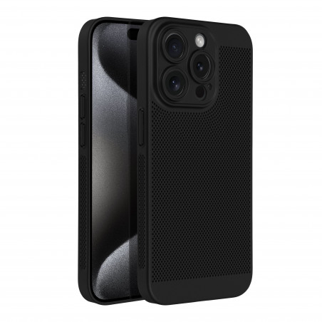 Kryt Breezy na Apple iPhone 15 Pro Čierny