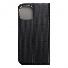 Peňaženkové puzdro Smart Case Book na Apple iPhone 15 Čierny