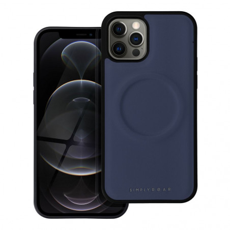 Kryt Roar Mag Morning na Apple iPhone 12 Pro Elegant MagSAFE Tmavší modrý