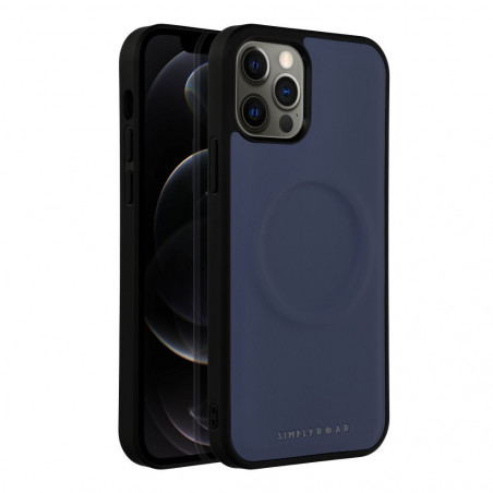 Kryt Roar Mag Morning na Apple iPhone 12 Pro Elegant MagSAFE Tmavší modrý