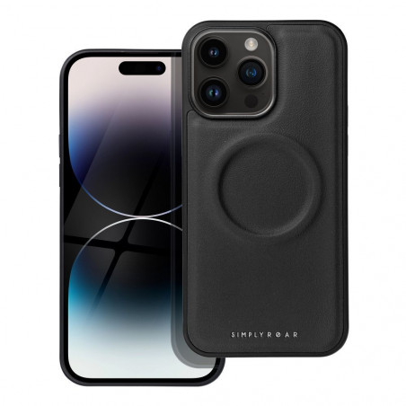 Kryt Roar Mag Morning na Apple iPhone 14 Pro Max Elegant MagSAFE Čierny