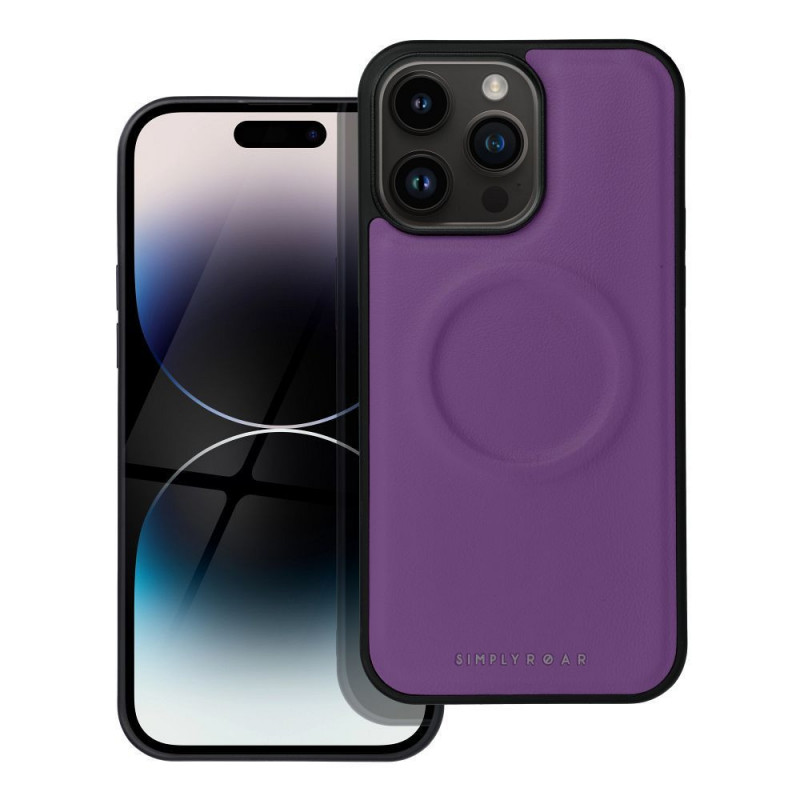 Kryt Roar Mag Morning na Apple iPhone 14 Pro Max Elegant  MagSAFE  Fialový (Purple)