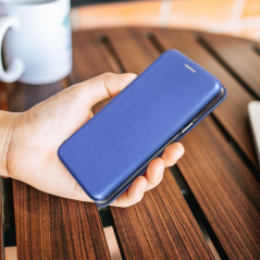 Peňaženkové puzdro Book Elegance na Samsung Galaxy S23 FE Elegant  Tmavší modrý