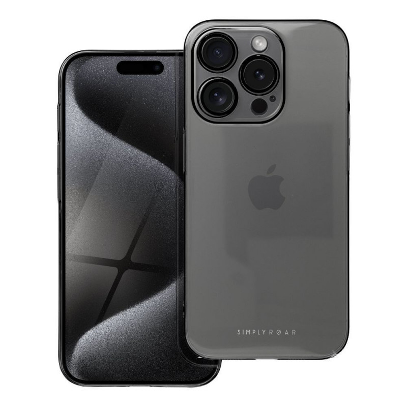 Kryt Roar Pure Simple Fit  na Apple iPhone 13 Čierny