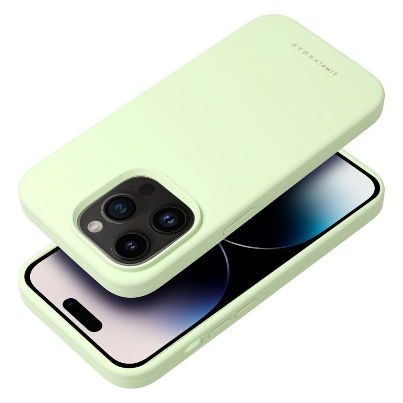 Kryt Roar Cloud-Skin na Apple iPhone 14 Pro Svetlo zelený