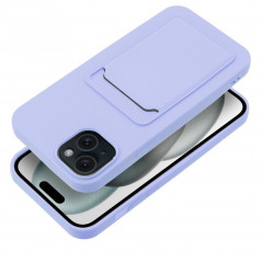Kryt Card na Apple iPhone 15 Plus Fialový (Violet)