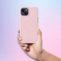Kryt Roar Leather Mag na Apple iPhone 12 Pro Elegant  MagSAFE  Žiarivý ružový