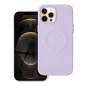 Kryt Roar Leather Mag na Apple iPhone 12 Pro Max Elegant  MagSAFE  Fialový (Purple)