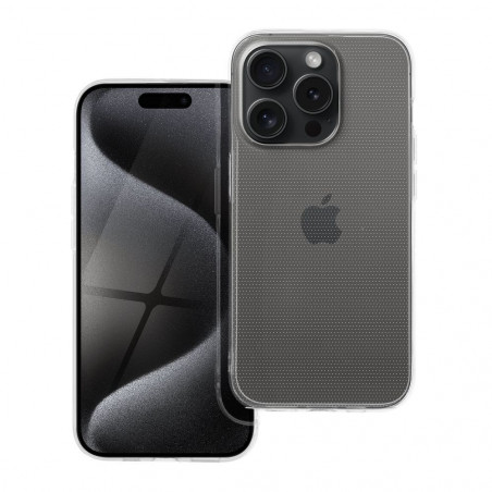 Kryt CLEAR 2mm na Apple iPhone 15 Pro Transparentný