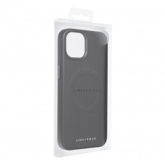 Kryt Roar Leather Mag na Apple iPhone 13 Pro Elegant  MagSAFE  Čierny