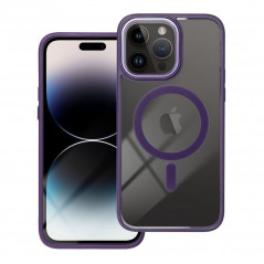 Kryt Color Edge Mag na Apple iPhone 14 Pro Max MagSAFE Hlboká fialová