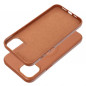 Kryt Roar Leather Mag na Apple iPhone 15 Plus Elegant  MagSAFE  Hnedý