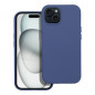 Kryt Silicone na Apple iPhone 15 Elegant  Modrý