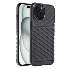 Kryt THUNDER na Apple iPhone 15 Čierny