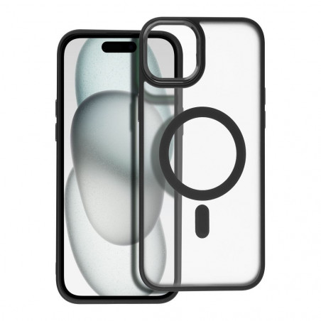 Kryt Matte Mag Cove na Apple iPhone 15 Plus MagSAFE Čierny