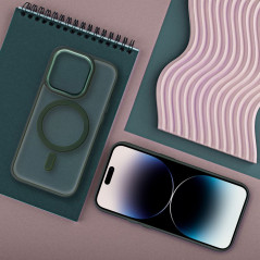 Kryt Matte Mag Cove na Apple iPhone 11 Pro Max MagSAFE  Zelený
