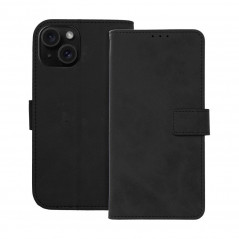 Peňaženkové puzdro TENDER Book na Apple iPhone 15 Čierny