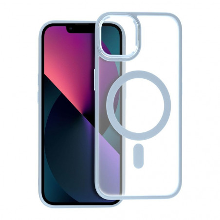 Kryt Matte Mag Cove na Apple iPhone 13 MagSAFE Modrý