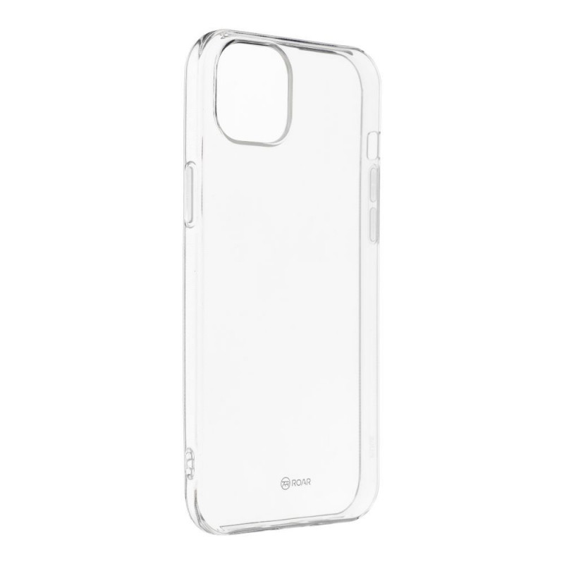 Kryt Roar Jelly Case na Apple iPhone 15 Plus Transparentný