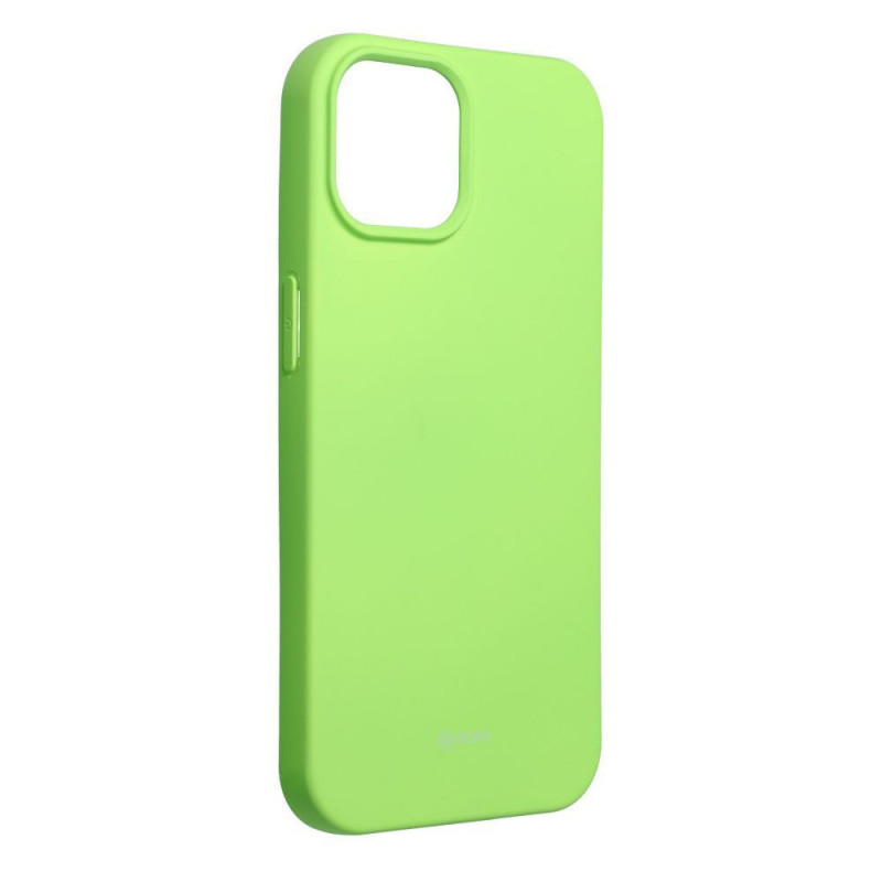 Kryt Roar Colorful Jelly na Apple iPhone 15 Limetkovo zelený