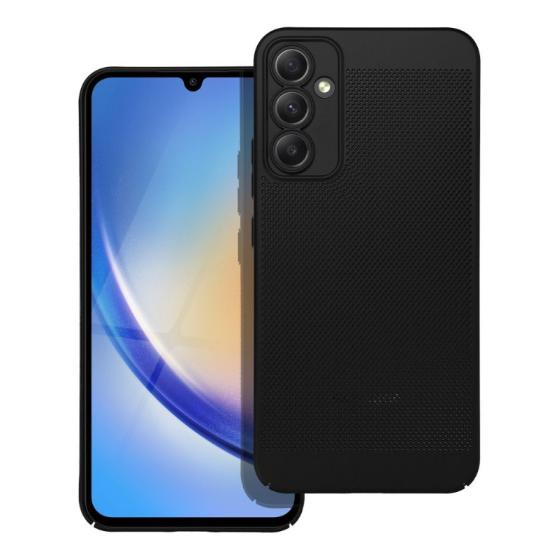 Kryt Breezy na Samsung Galaxy A34 Čierny