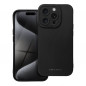 Kryt Roar Luna na Apple iPhone 15 Pro Jednofarebný, Štýlový, Estetický doplnok  Čierny