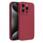 Kryt Roar Luna na Apple iPhone 15 Pro Jednofarebný, Štýlový, Estetický doplnok  Červený