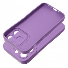 Kryt Roar Luna na Apple iPhone 15 Pro Jednofarebný, Štýlový, Estetický doplnok  Fialový (Violet)
