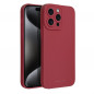 Kryt Roar Luna na Apple iPhone 15 Pro Max Jednofarebný, Štýlový, Estetický doplnok  Červený