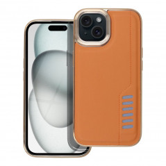 Kryt MILANO na Apple iPhone 15 Hnedý