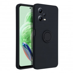 Kryt Silicone ring na XIAOMI Redmi Note 12 5G Čierny