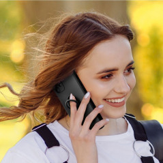 Kryt Silicone ring na XIAOMI Redmi Note 12 5G Čierny